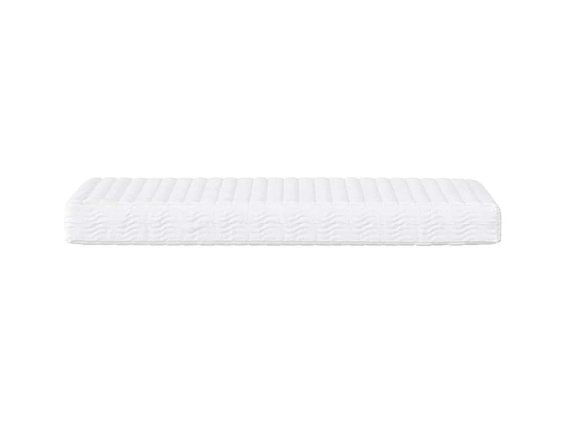 Matelas en mousse pour enfants blanc 80x160 cm dureté H2 H3