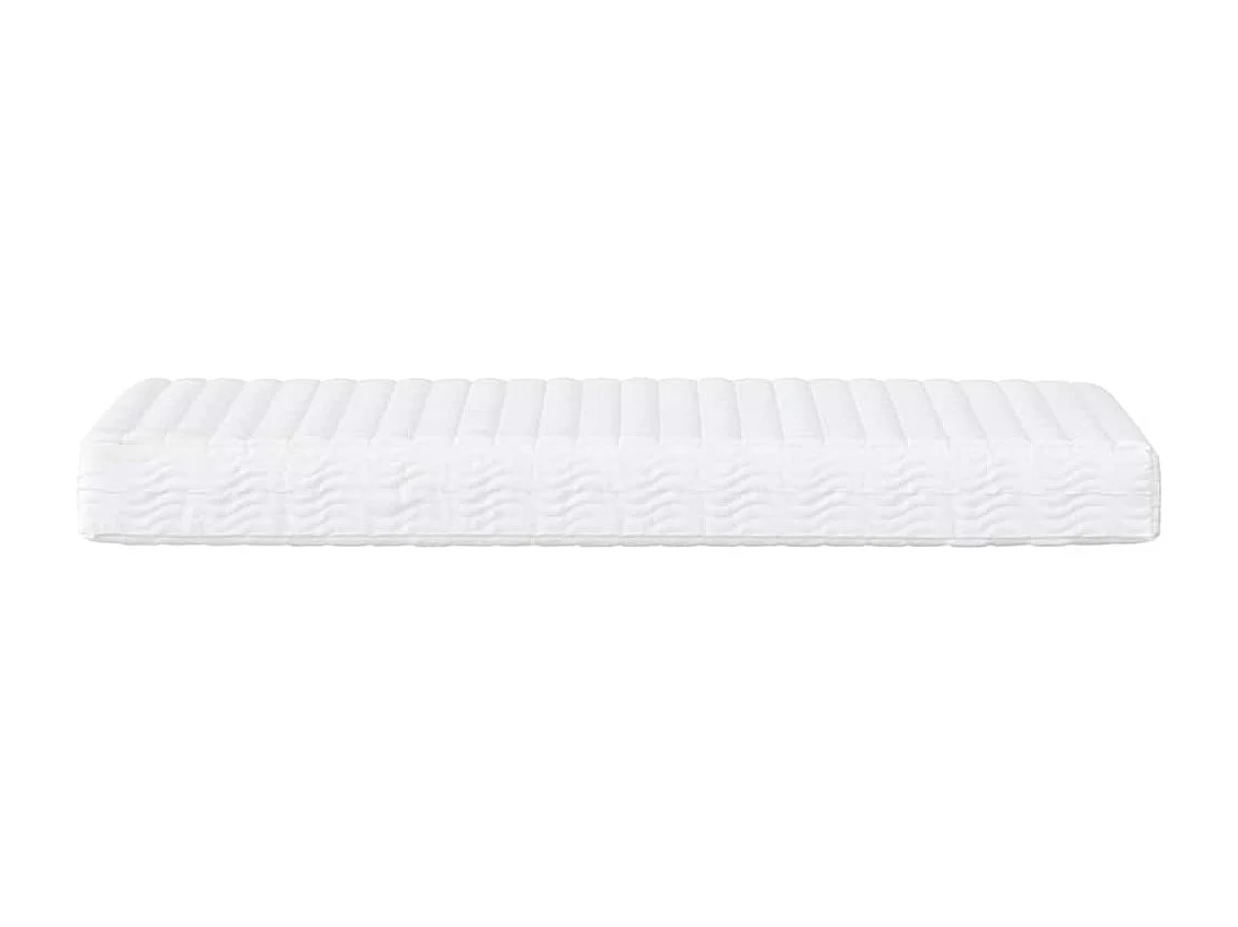 Matelas en mousse pour enfants blanc 80x160 cm dureté H2 H3