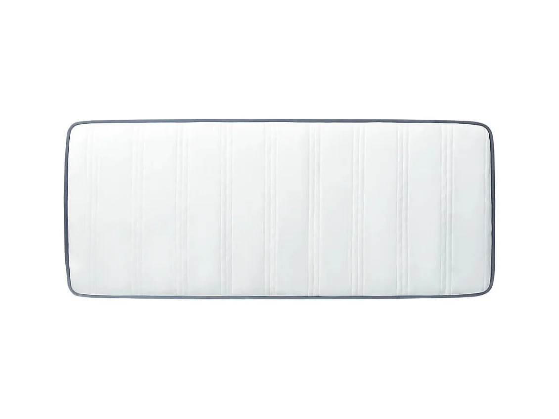 Matelas de sommier à lattes 190x90x20 cm mi-doux tissu