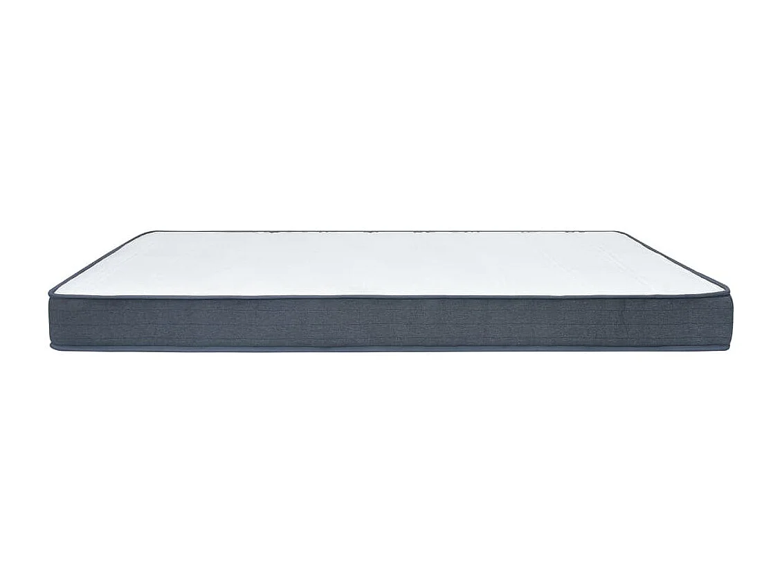 Matelas de sommier à lattes 190x90x20 cm mi-doux tissu