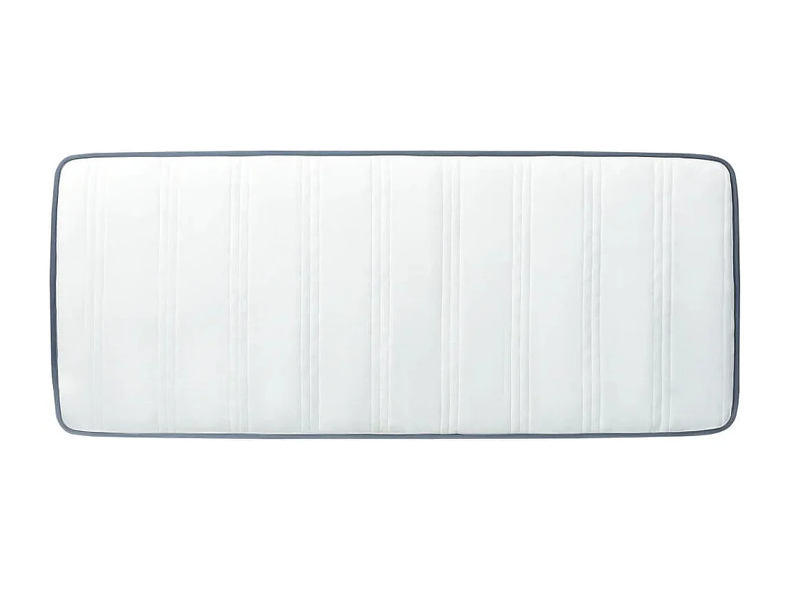 Matelas de sommier à lattes 190x90x20 cm mi-doux tissu