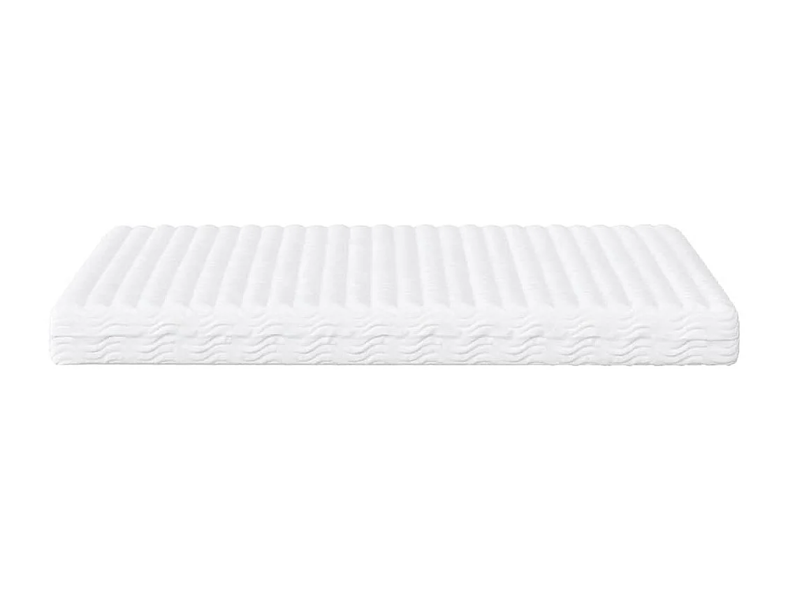 Matelas en mousse blanc 180x210 cm dureté H2 H3