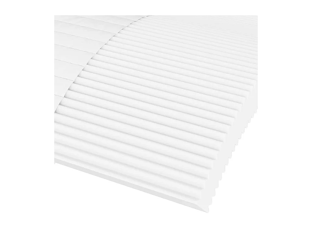 Matelas en mousse blanc 180x210 cm dureté H2 H3