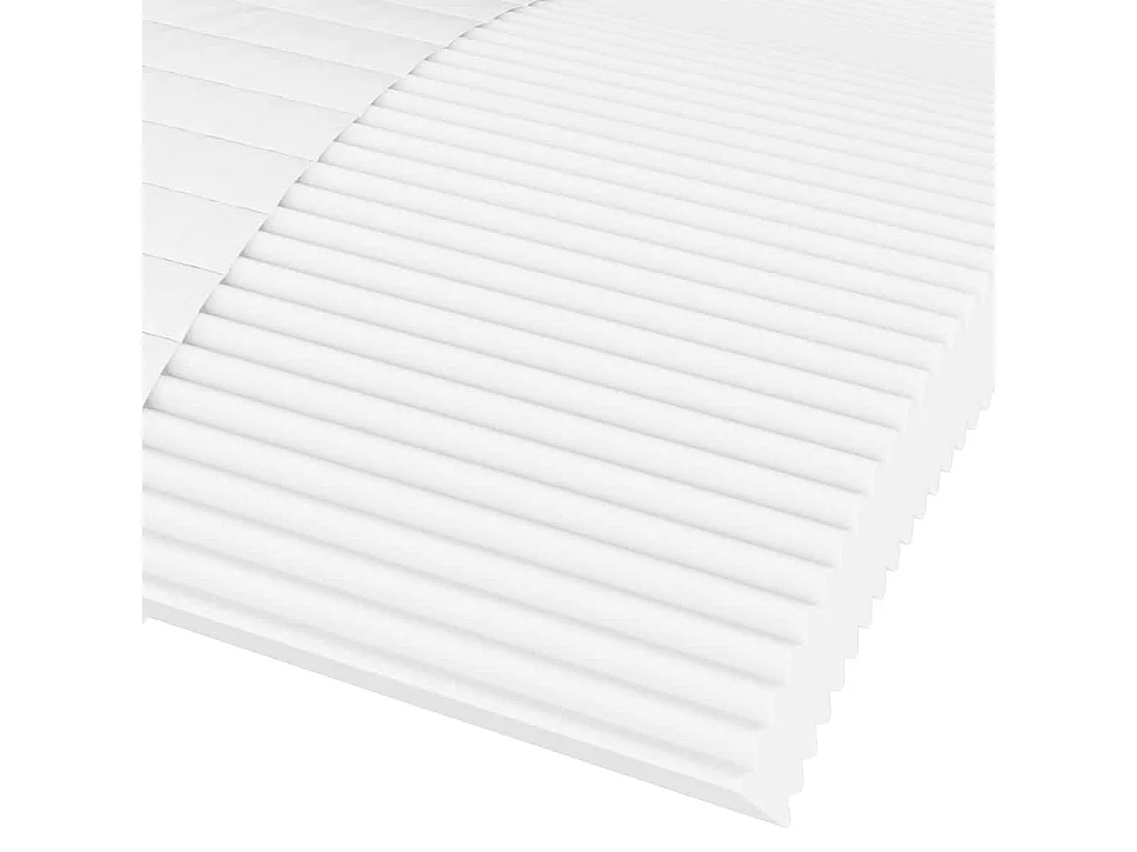 Matelas en mousse blanc 180x210 cm dureté H2 H3