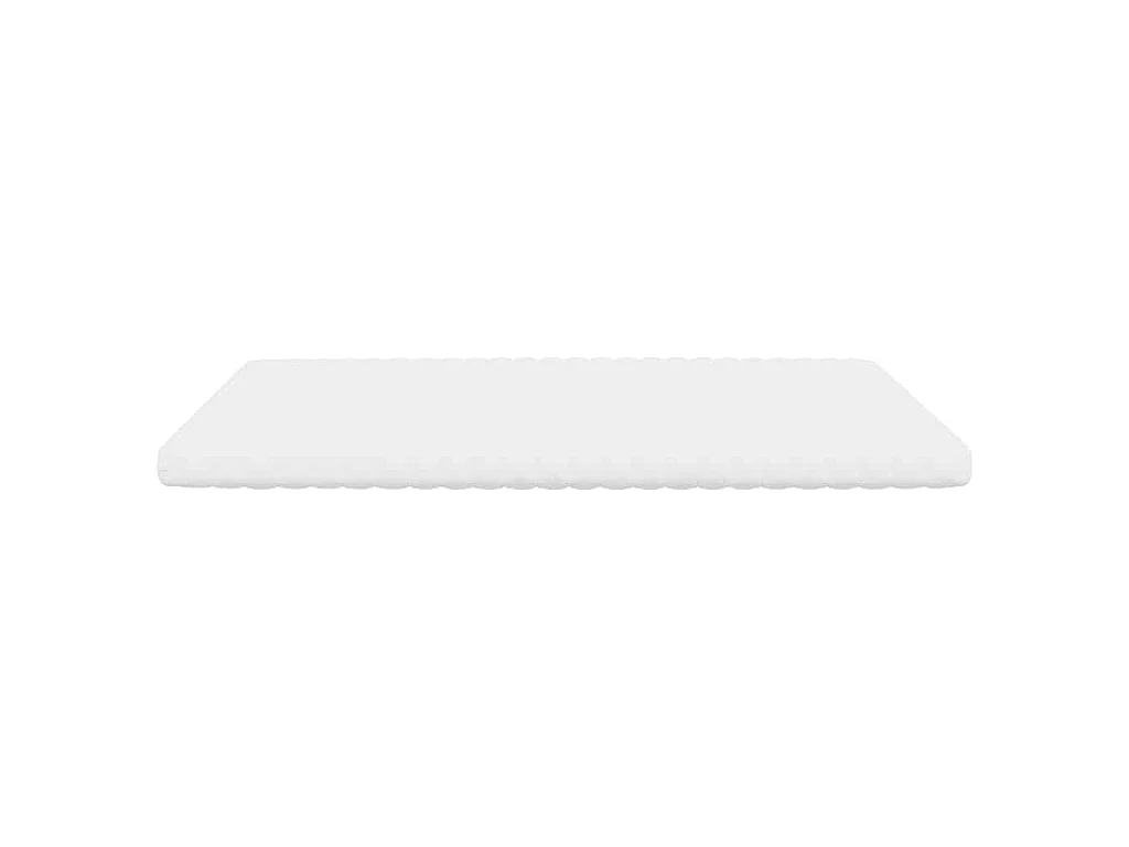 Matelas en mousse blanc 160x210 cm 7 zones dureté 20 ILD