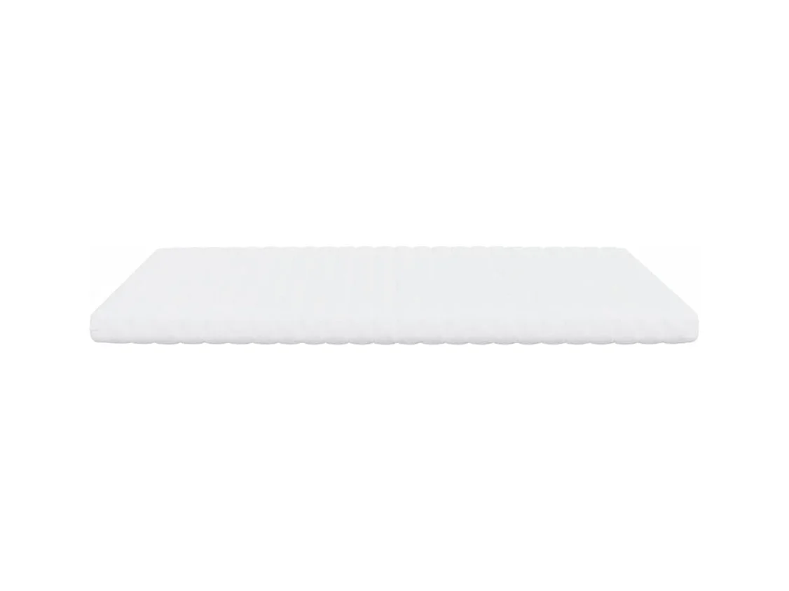 Matelas en mousse blanc 160x220 cm 7 zones dureté 20 ILD