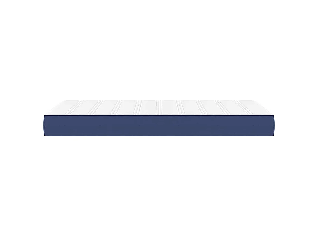 Pocketveringmatras voor kinderen medium 80x160 cm stof blauw