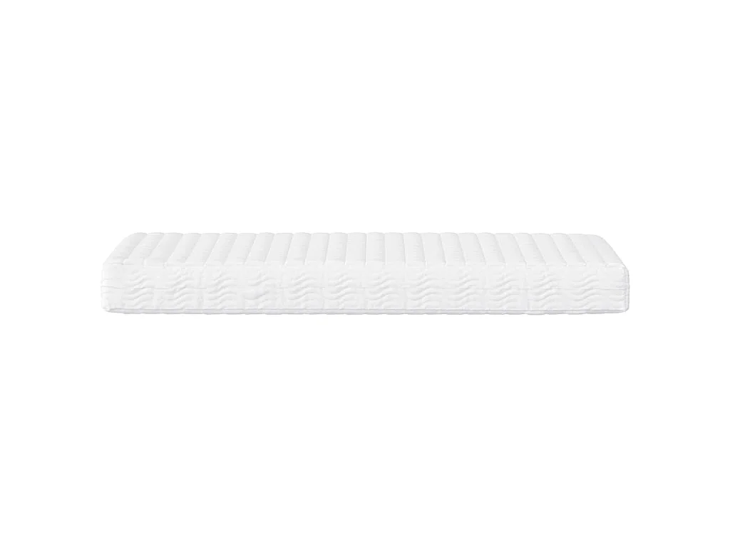 Colchão de espuma 90x210 cm dureza H2 H3 branco