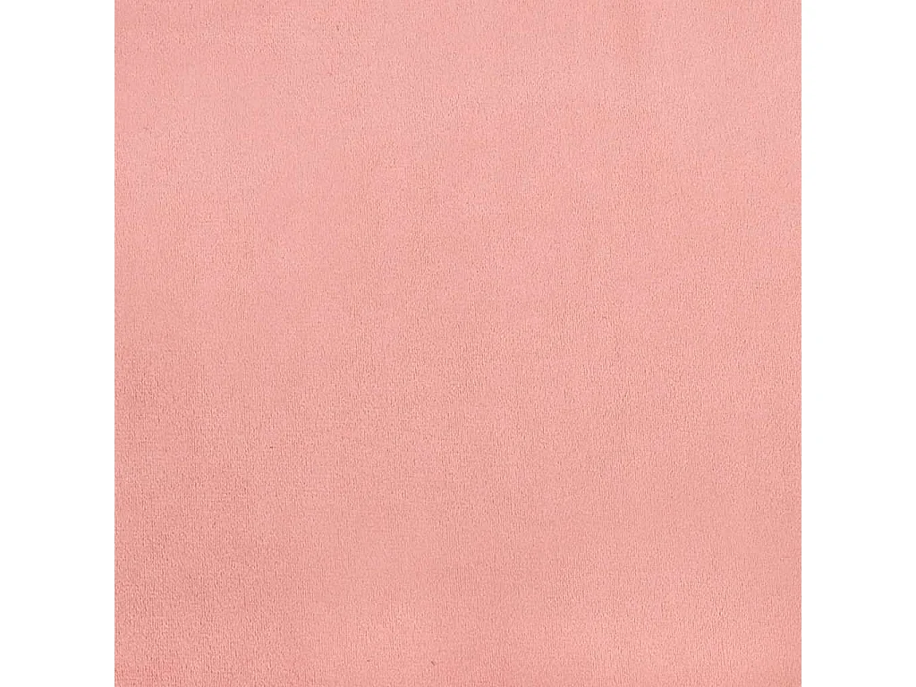 Matelas de lit à ressorts ensachés rose 160x210x20 cm velours