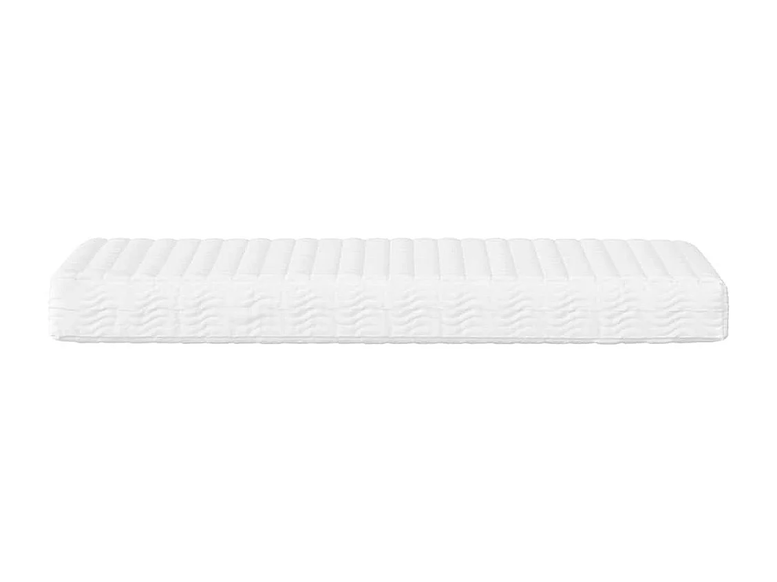 Matelas en mousse blanc 80x220 cm dureté H2 H3