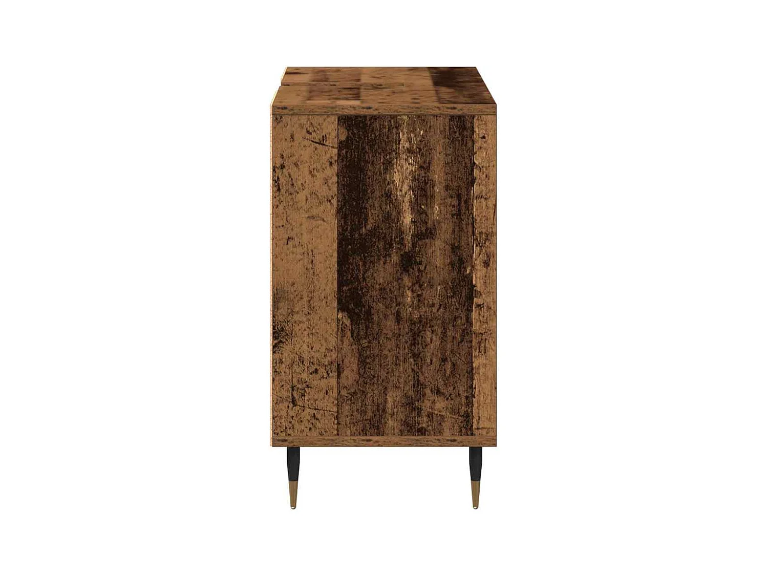 Cabinet de salle de bain avec porte Bois ancien 80 x 33 x 60 cm