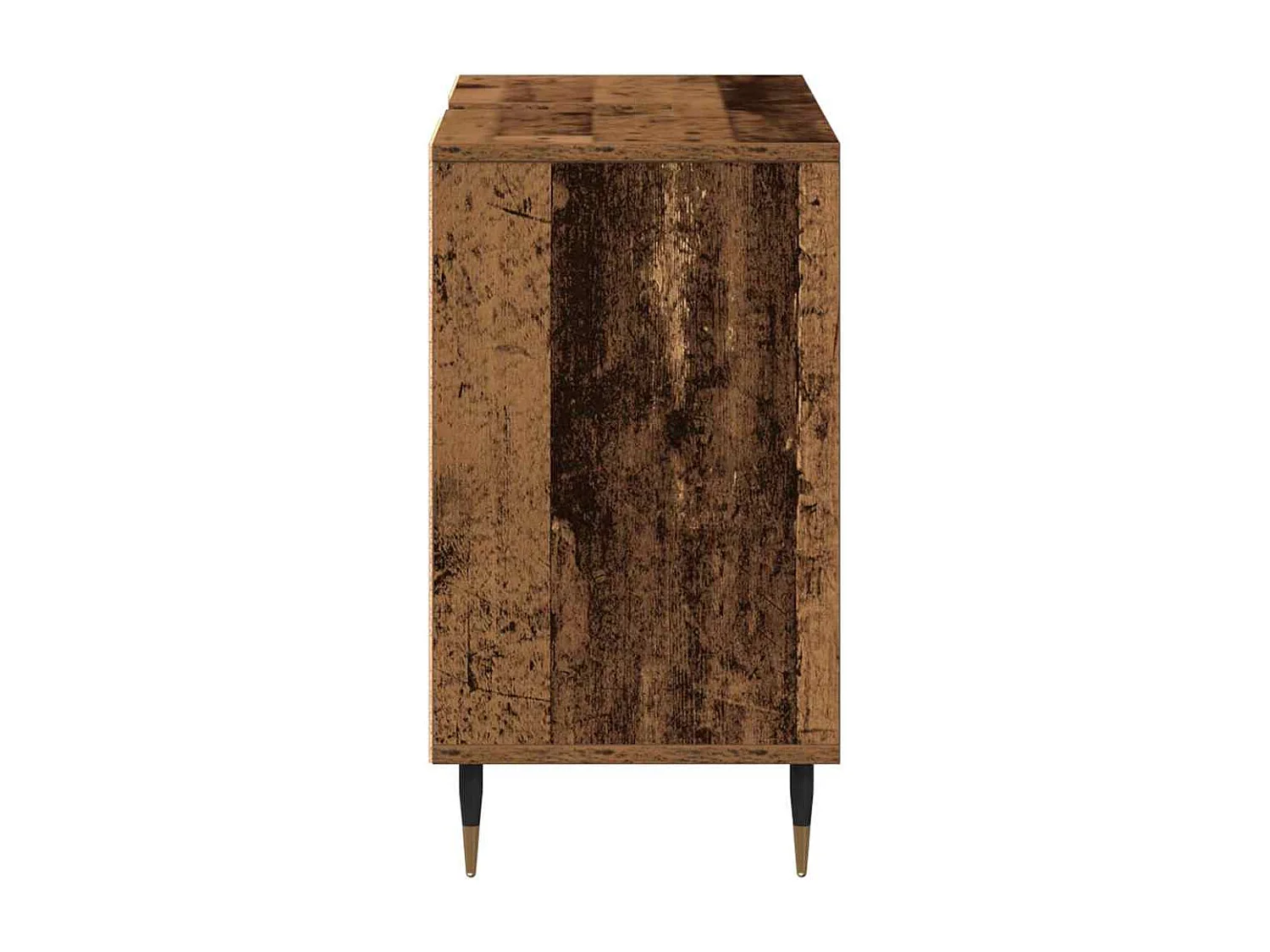 Cabinet de salle de bain avec porte Bois Ancien 80 x 33 x 60 cm