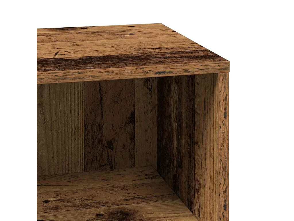 Cabinet de salle de bain avec porte Bois Ancien 80 x 33 x 60 cm