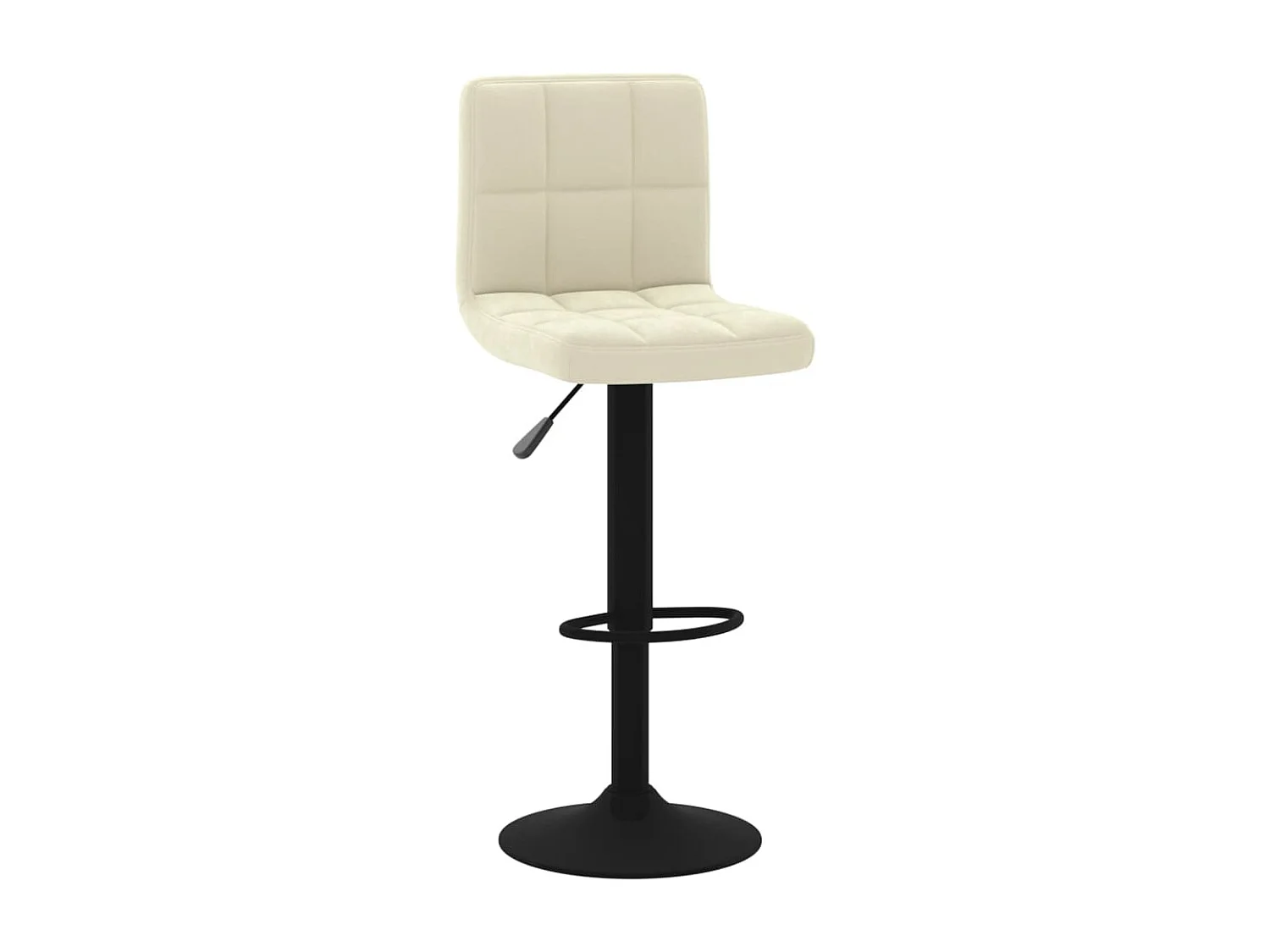 Tabouret de bar Crème Velours