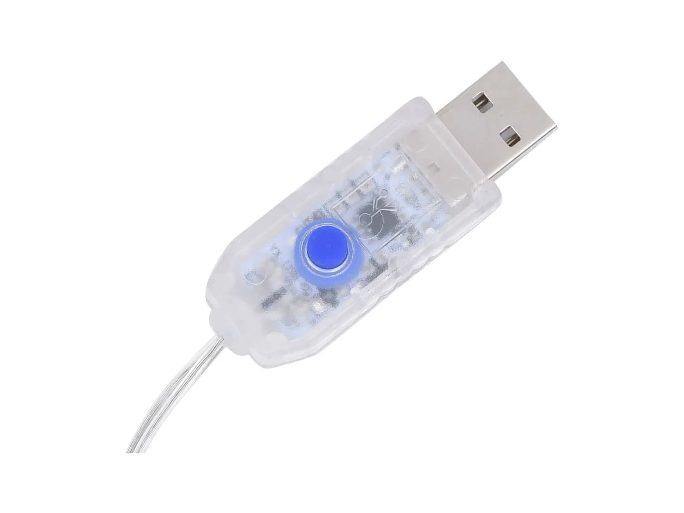 Décoration de Noël Rennes et traîneau 320 LED Acrylique