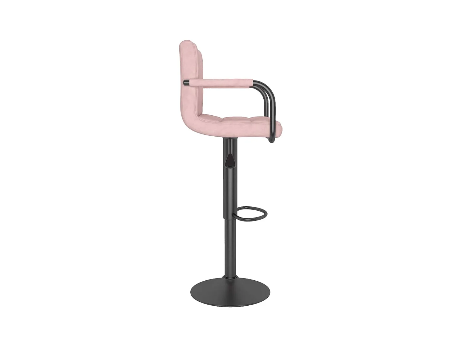 Tabouret de bar Rose Velours