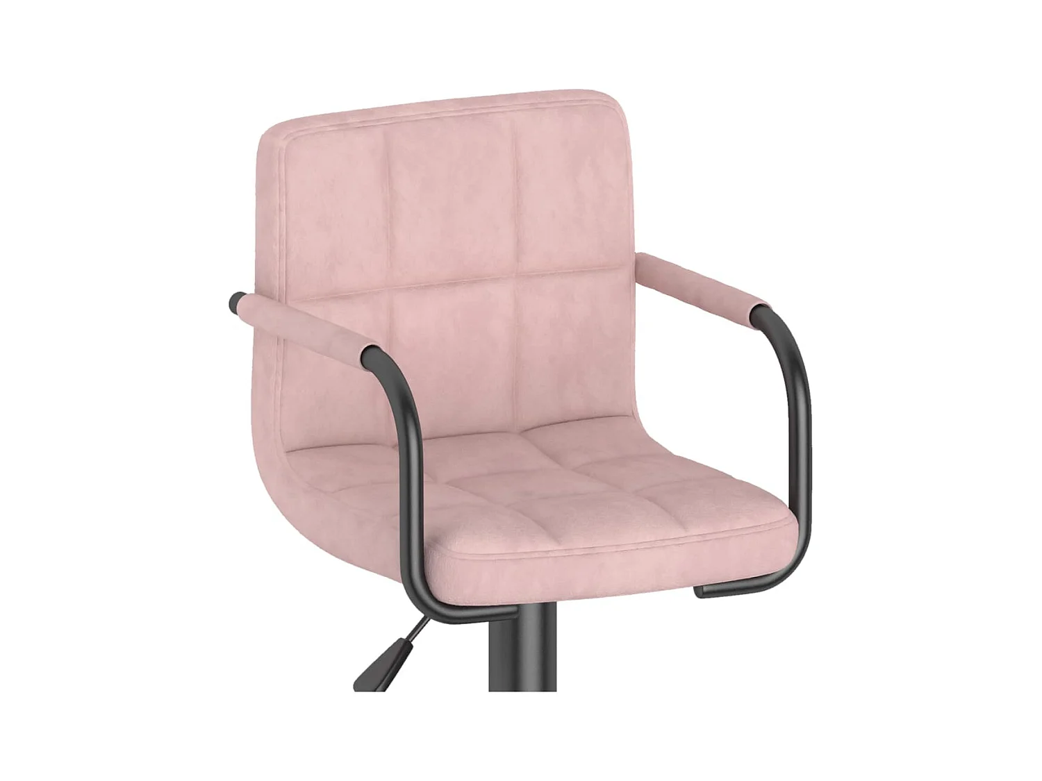 Tabouret de bar Rose Velours
