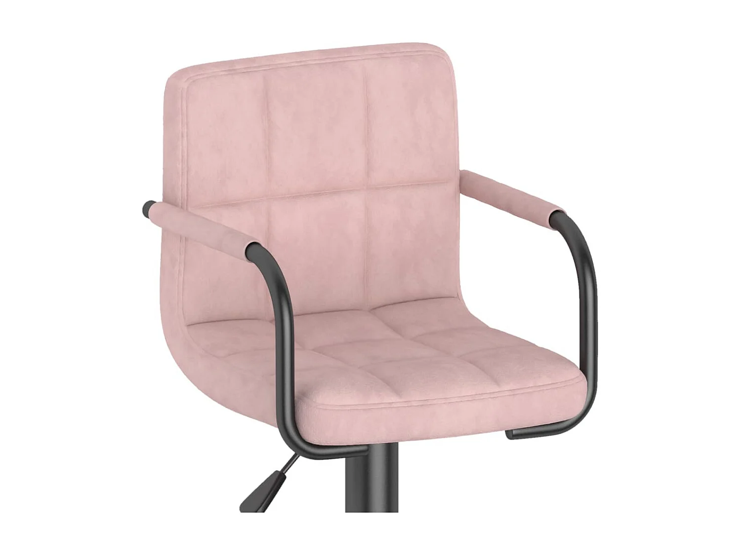 Tabouret de bar Rose Velours