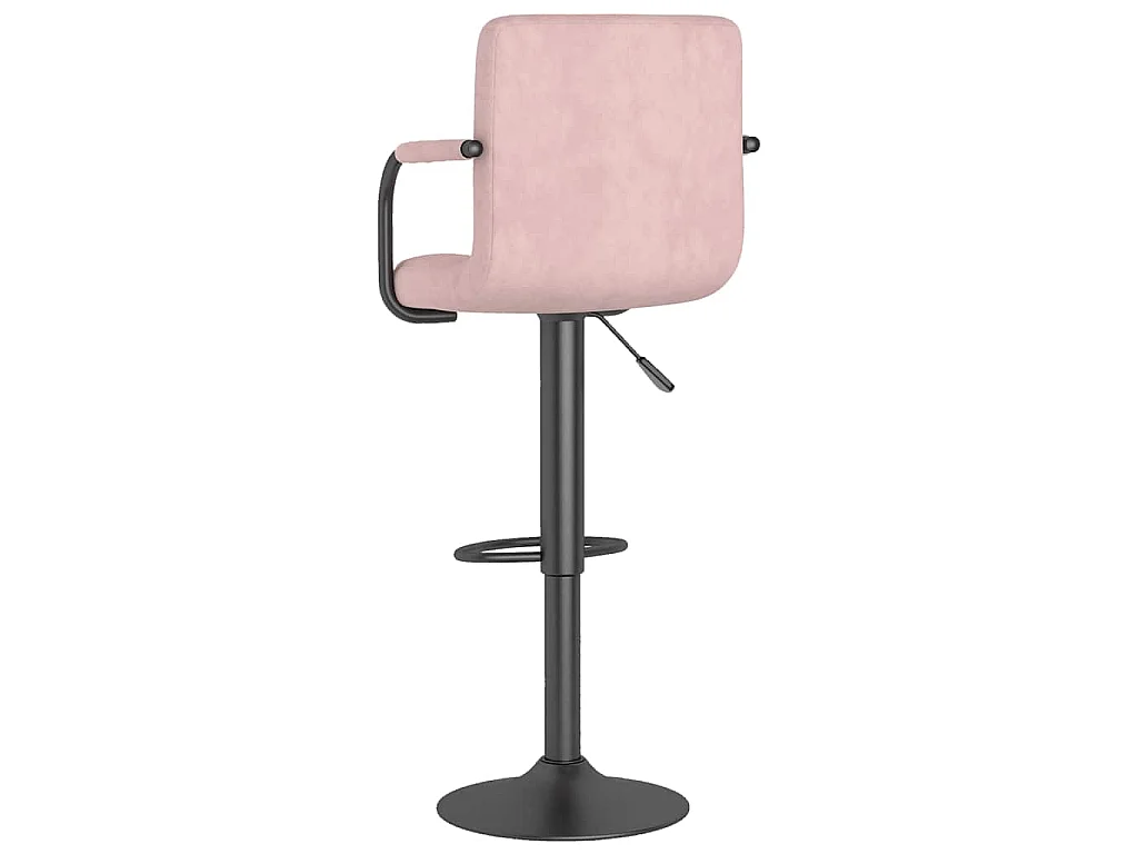 Tabouret de bar Rose Velours