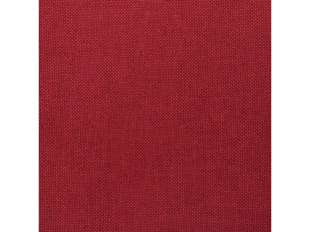 Tabourets de bar lot de 2 rouge bordeaux tissu