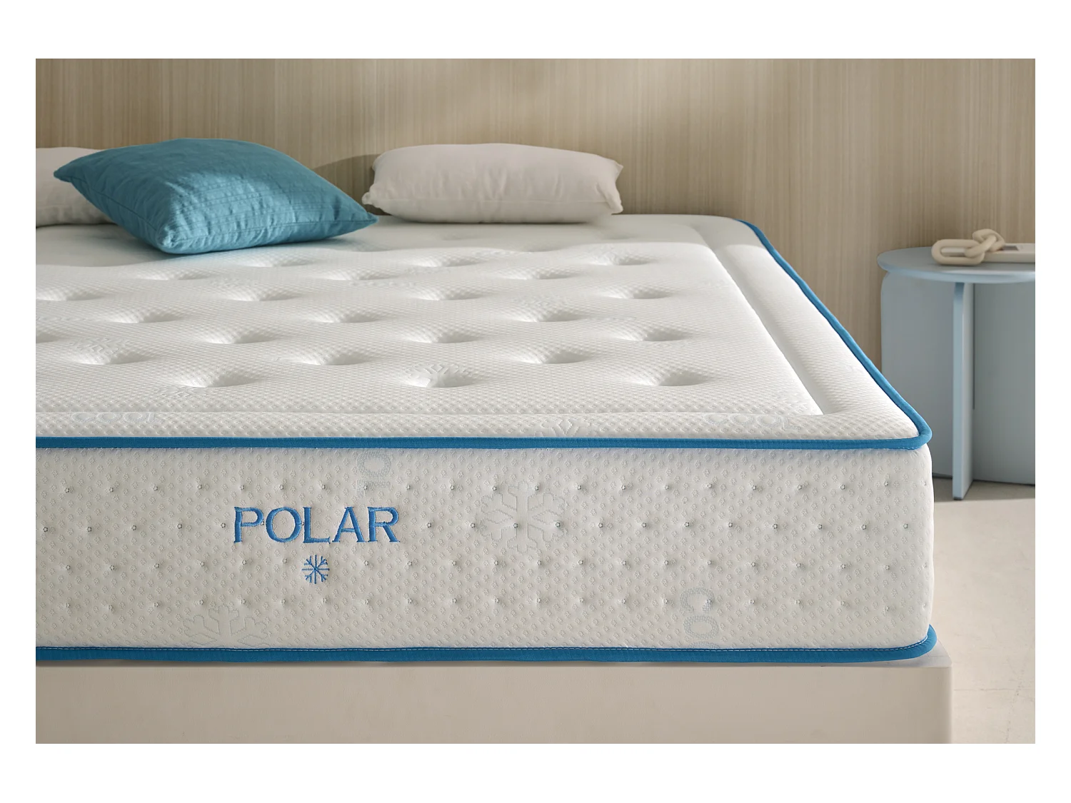 Colchón Visco Muelle Ensacado Polar Duo 90X200 Altura 29 +/- 2 Cm. Firmeza Media Alta. Matris