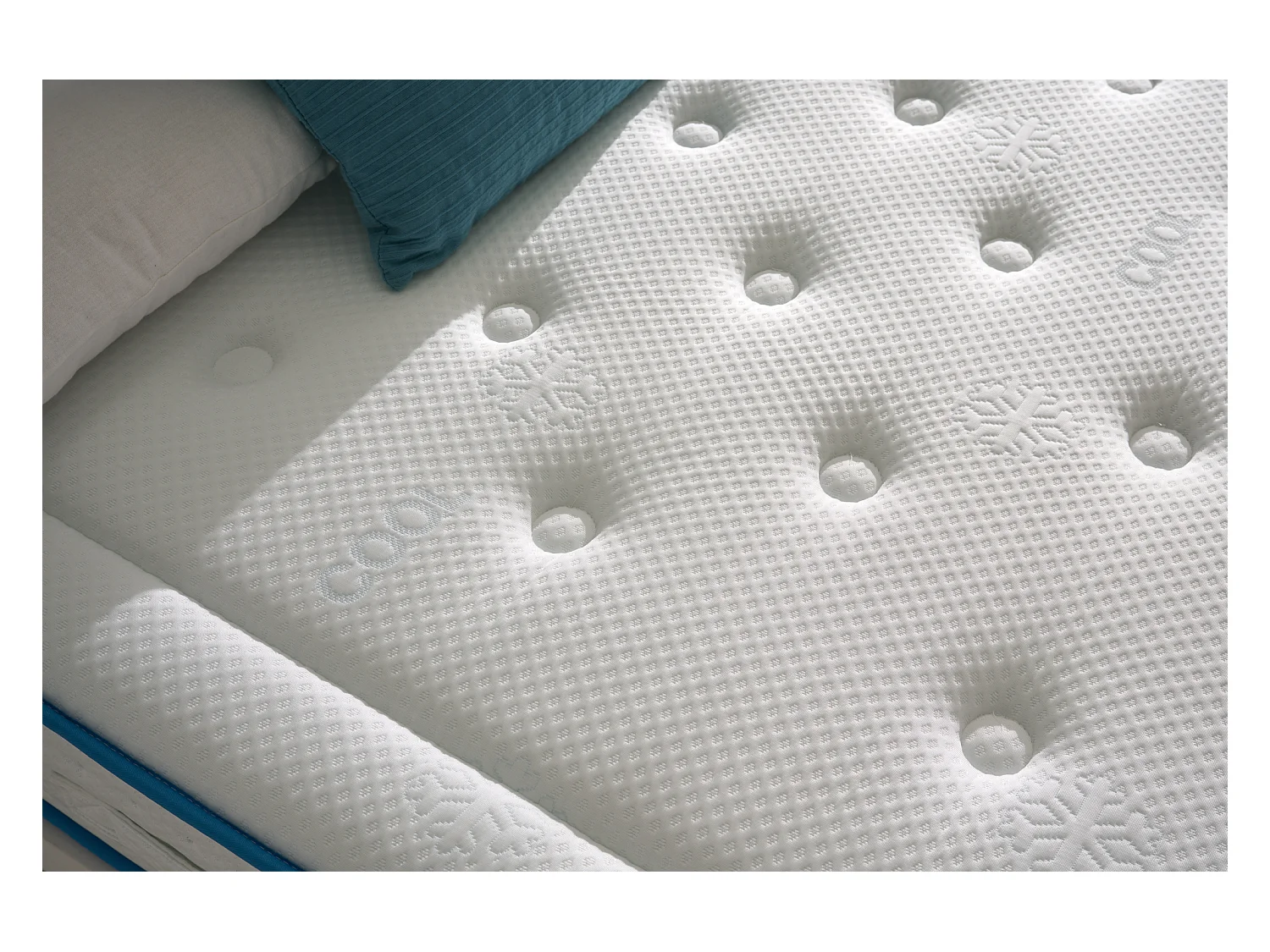 Colchón Visco Muelle Ensacado Polar Duo 90X200 Altura 29 +/- 2 Cm. Firmeza Media Alta. Matris