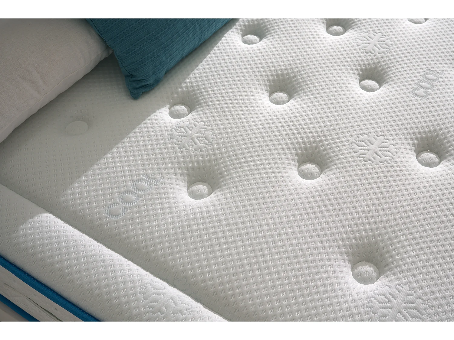 Colchón Visco Muelle Ensacado Polar Duo 90X200 Altura 29 +/- 2 Cm. Firmeza Media Alta. Matris