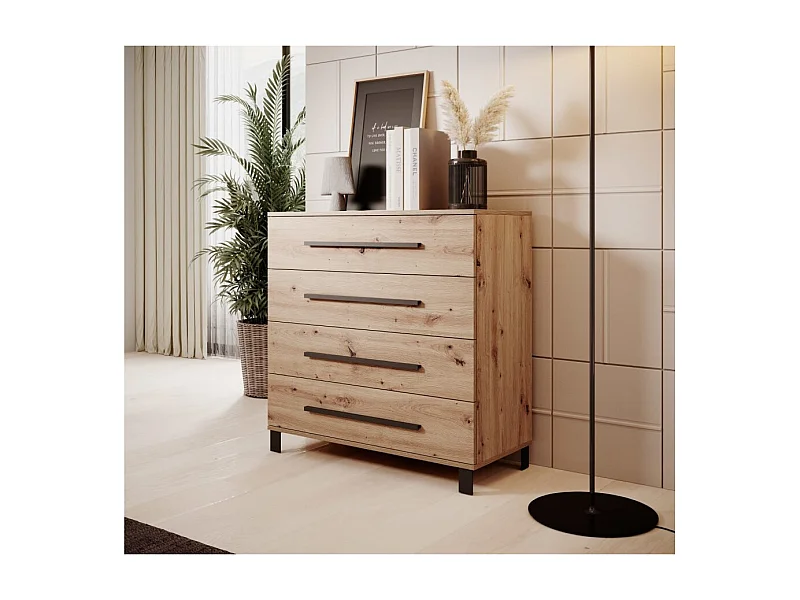 Buffet Marten/Tiroirs/Dessus de meuble/Marron