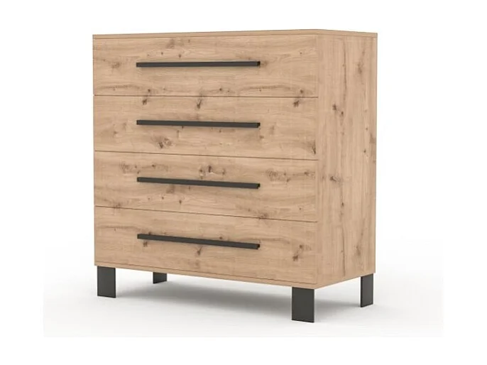 Buffet Marten/Tiroirs/Dessus de meuble/Marron