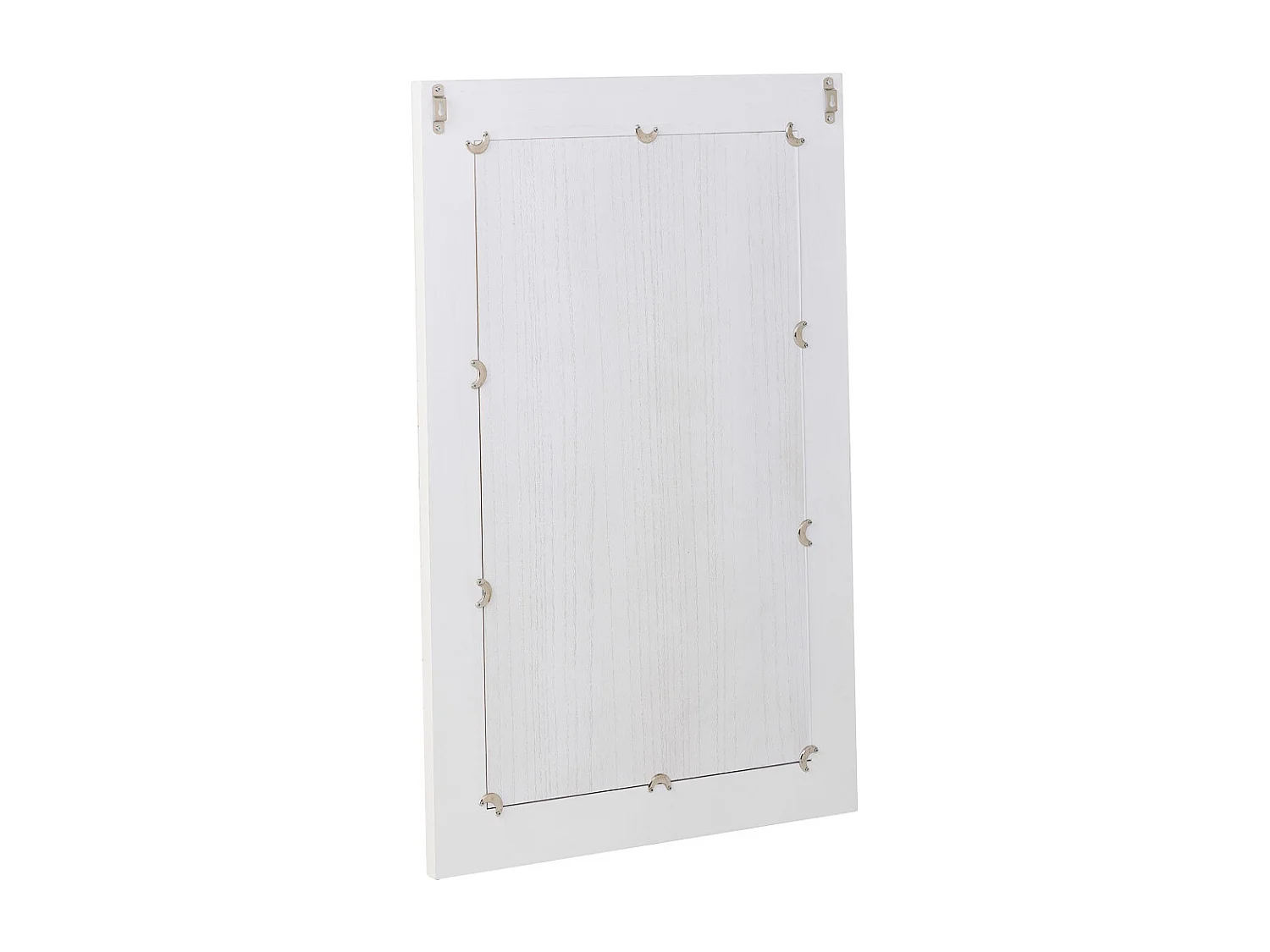 Espejo metal blanco 50x03x80