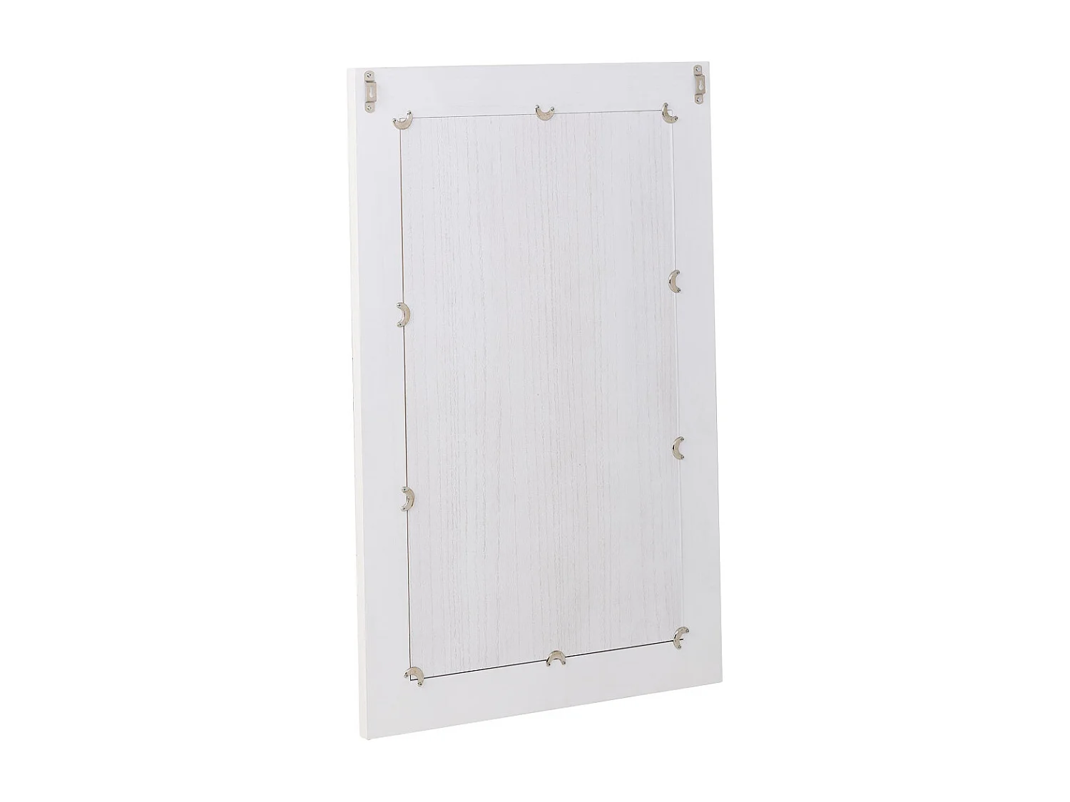 Metallspiegel 50x03x80 Weiß