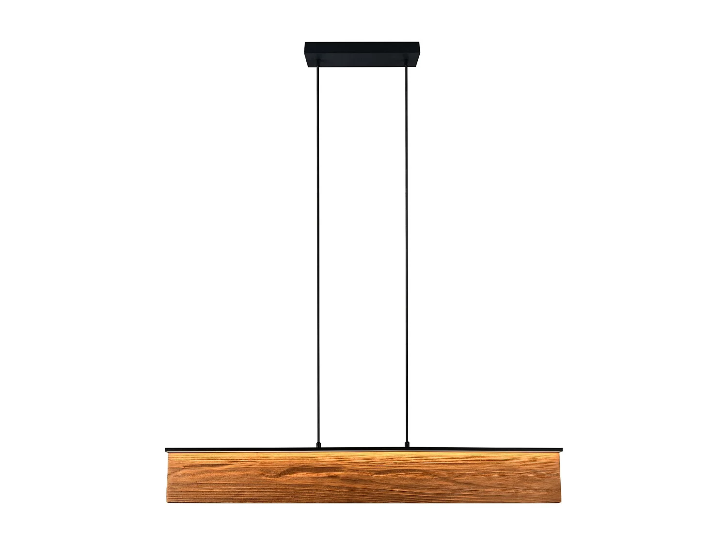 Suspension bois KALEA led intégrée