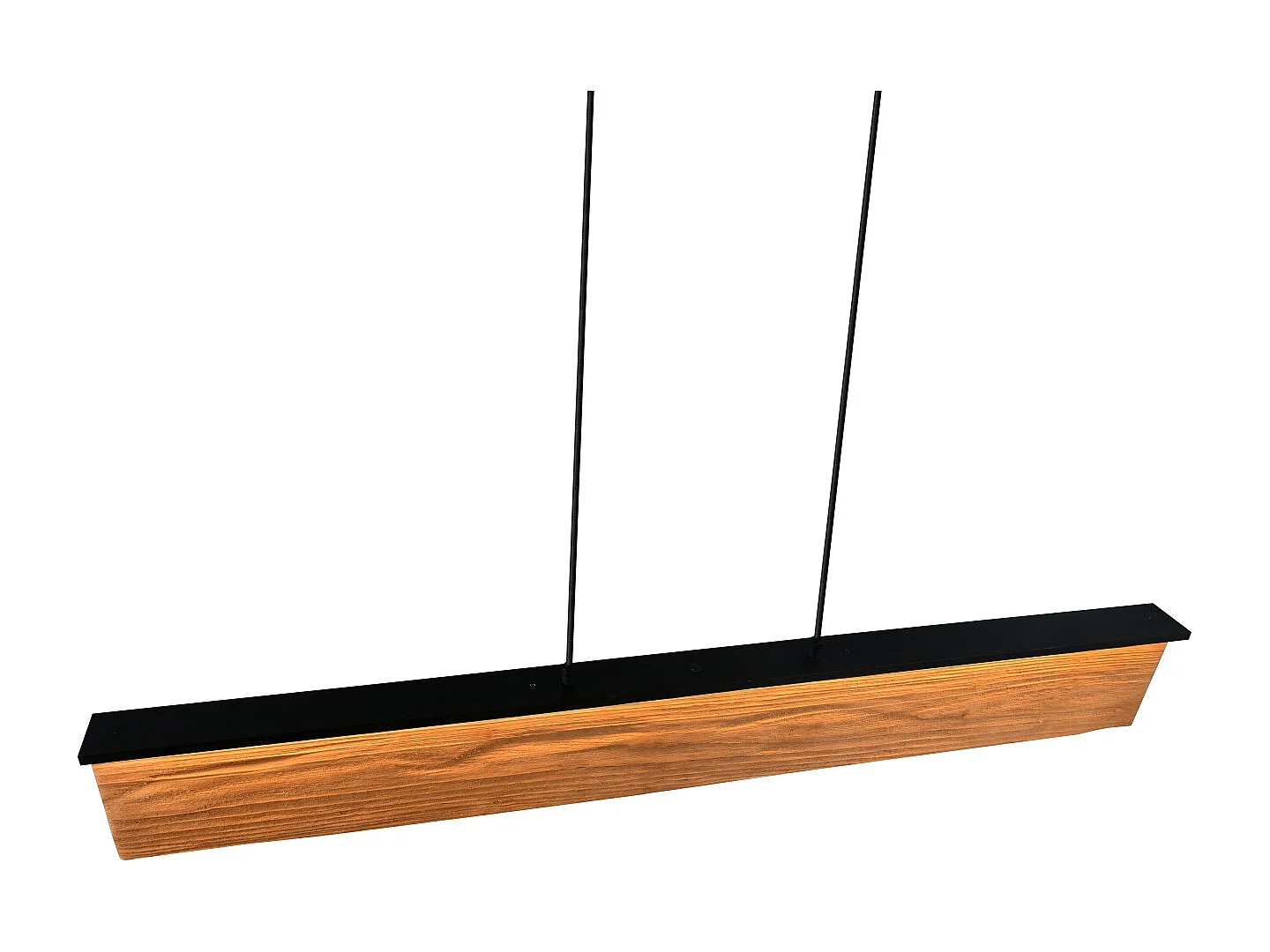 Suspension bois KALEA led intégrée