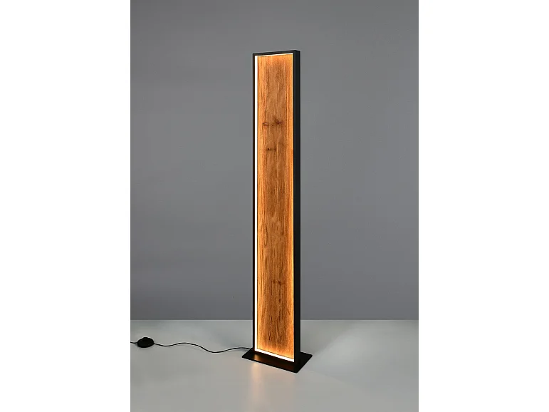 Lampadaire KALEA en bois & LED intégrée