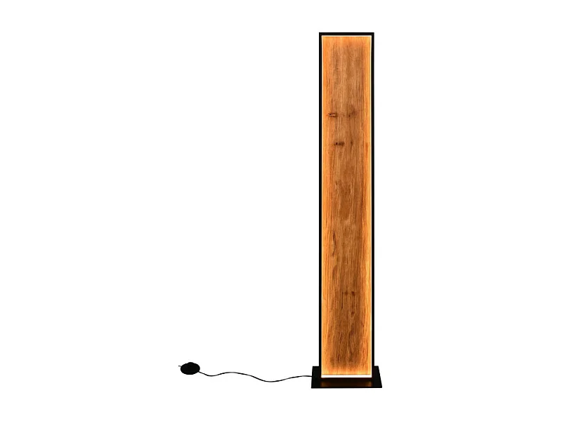 Lampadaire KALEA en bois & LED intégrée