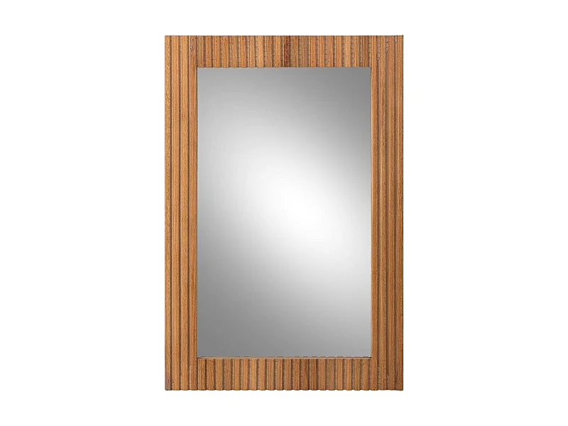 Espejo metal marrón 50x03x80