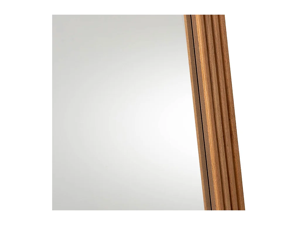 Espejo metal marrón 50x03x80