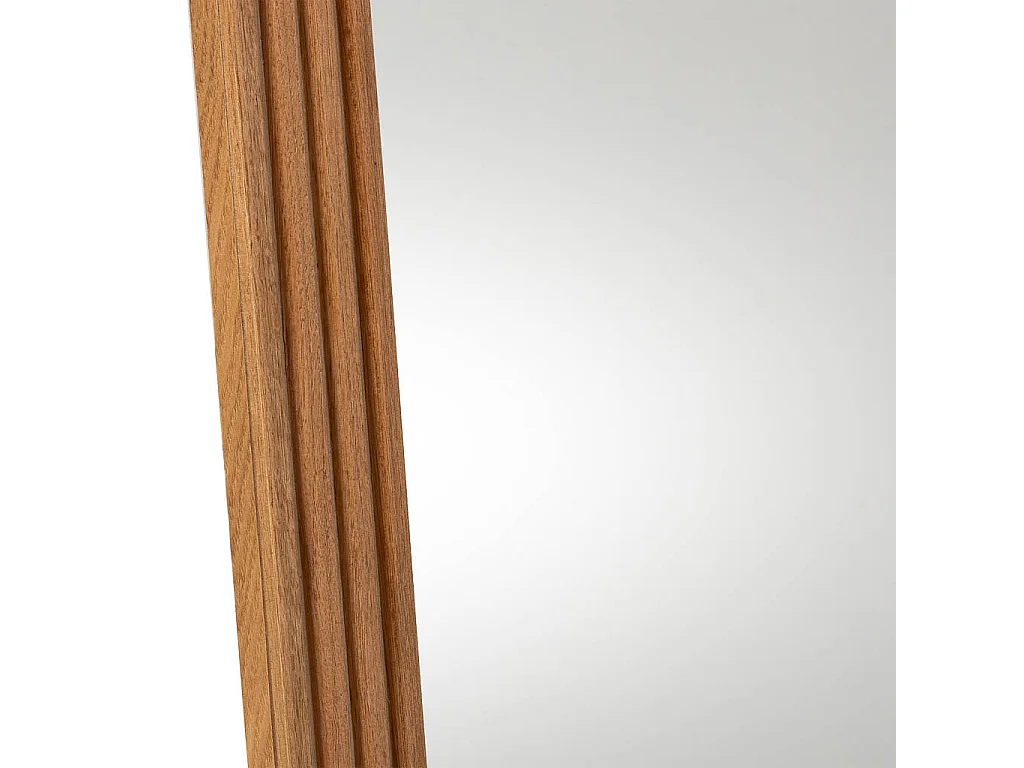 Espejo metal marrón 50x03x80