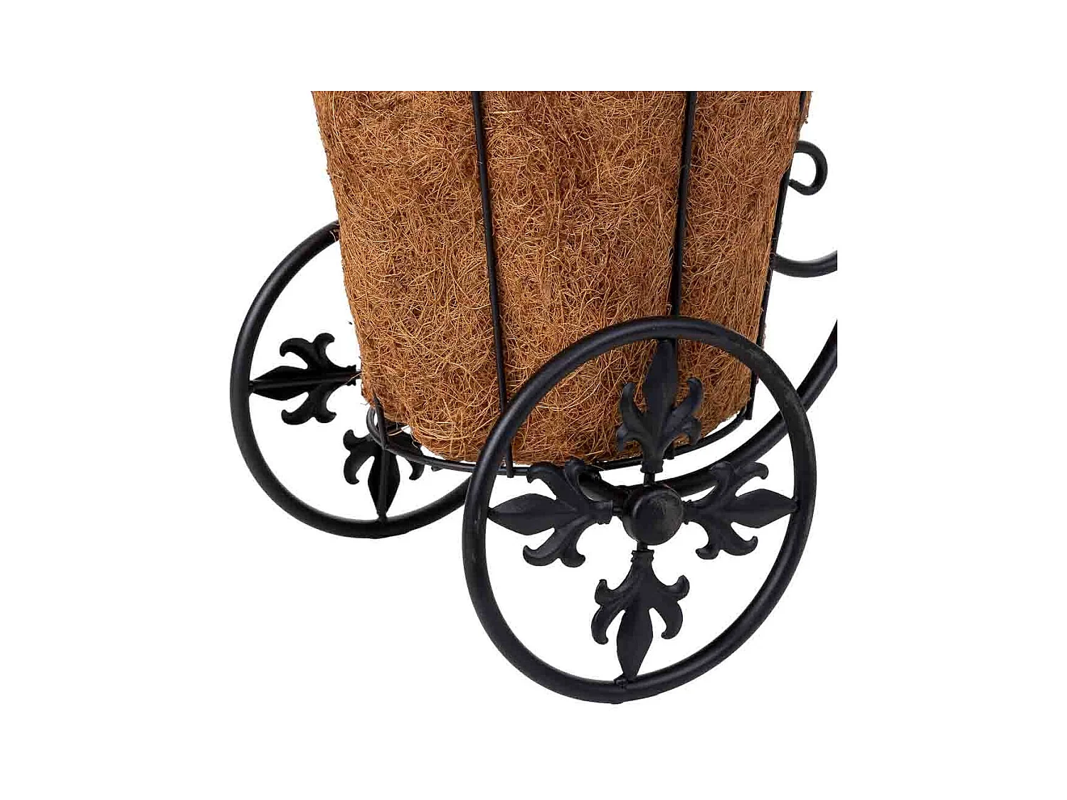 Suporte para bicicleta preto, 51x20x33h cm