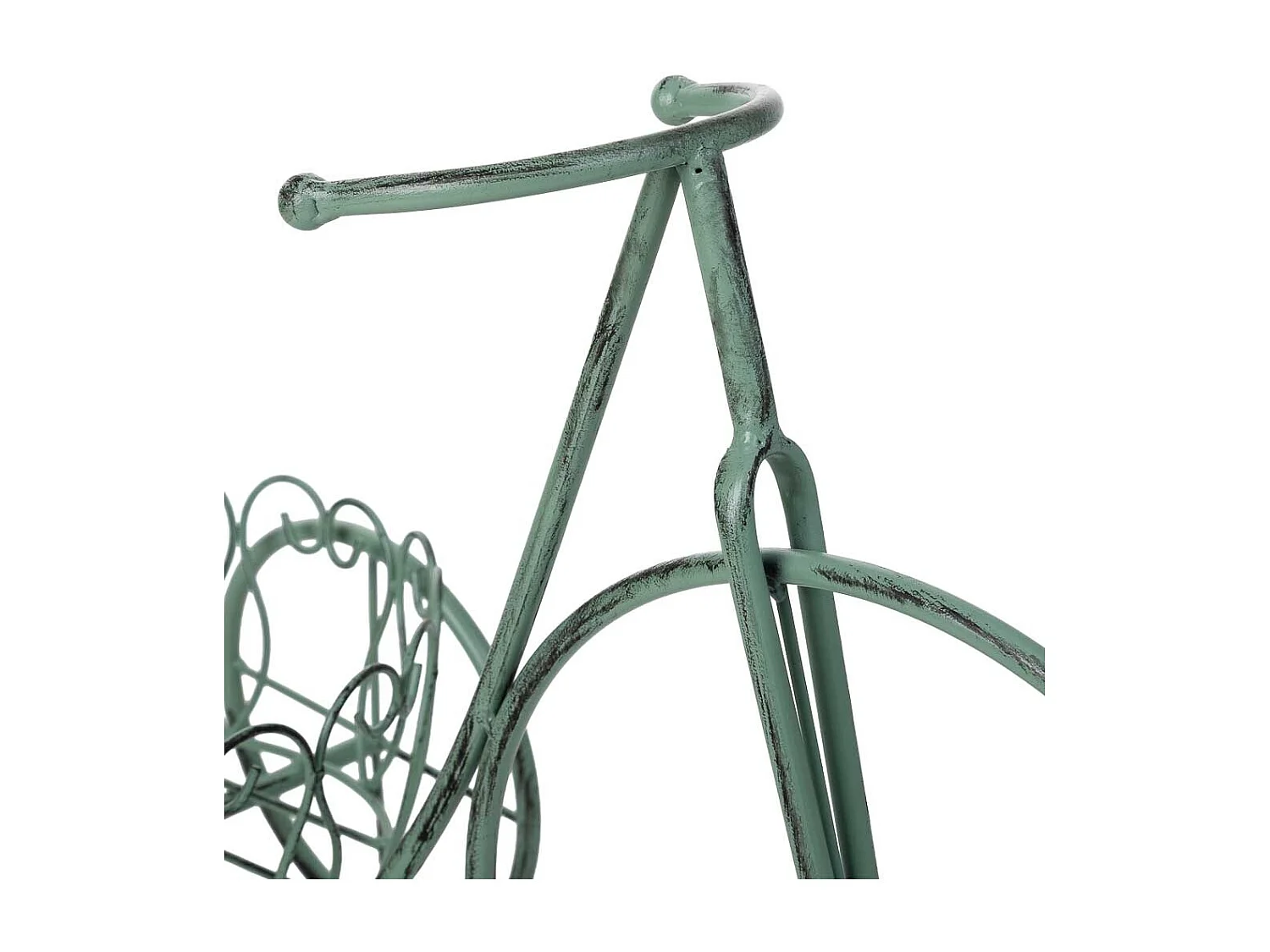 Grüner Blumentopfständer, 58x27x35h cm