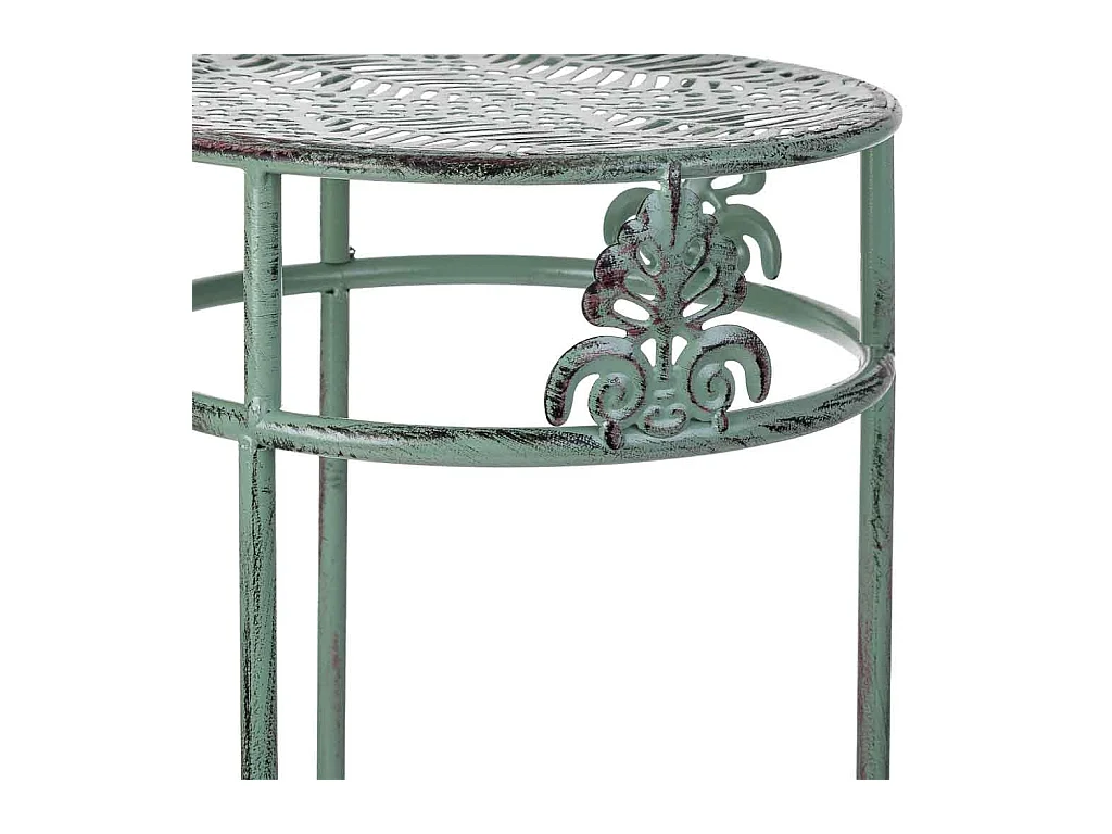 Suporte para vasos de flores preto, 3 peças, 28x28x69-24x24x59-20x20x49h cm