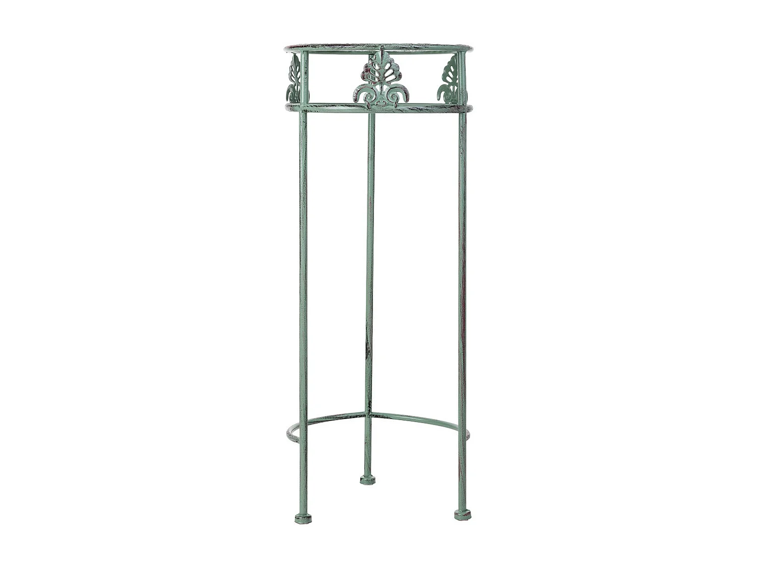 Schwarzer Blumentopfständer, 3 Stück, 28x28x69-24x24x59-20x20x49h cm