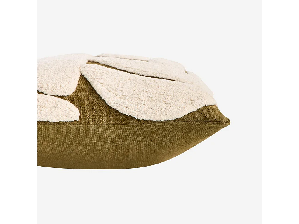 Habitat - Coussin tufté en coton - 45 x 45 cm - Bronze - Anouk
