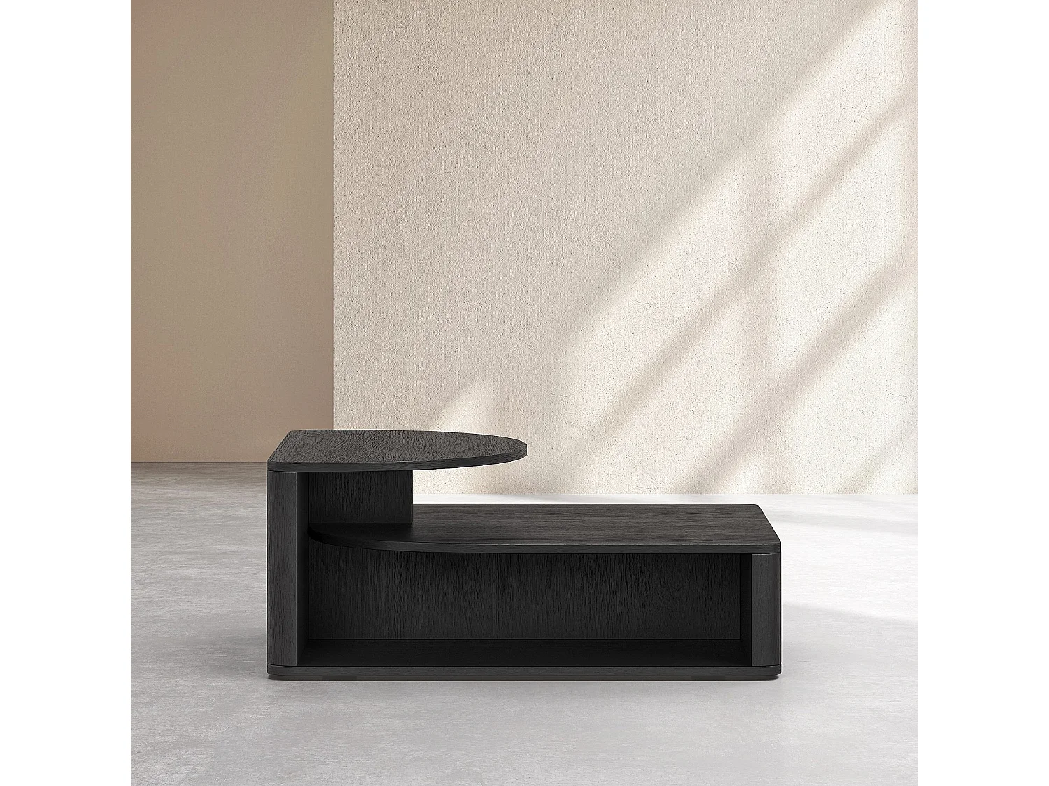 Table basse en frêne - Noir - Design by Hélèna Pille