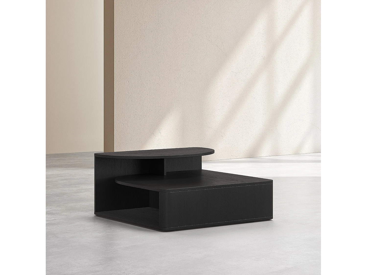 Table basse en frêne - Noir - Design by Hélèna Pille
