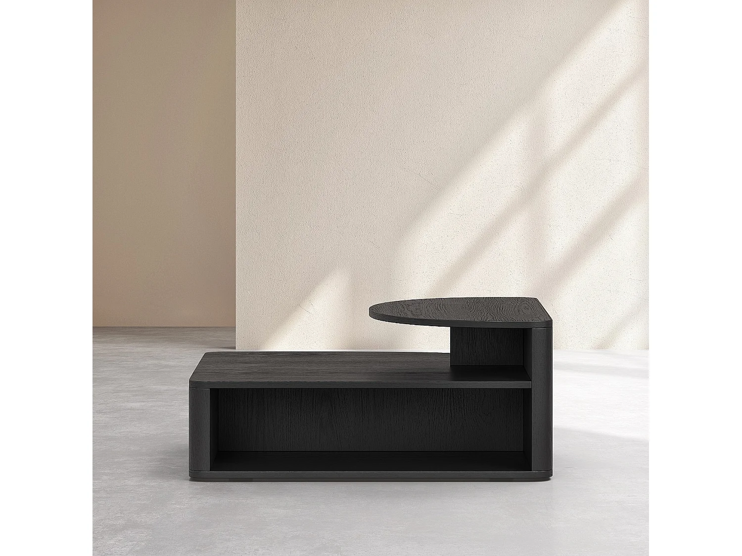 Table basse en frêne - Noir - Design by Hélèna Pille