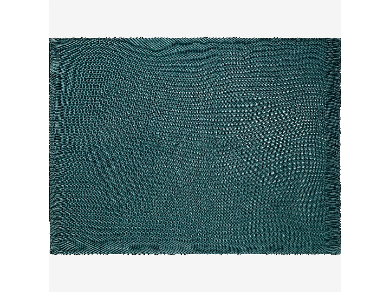 Habitat - Plaid tricoté en coton - 130 x 170 cm - Vert - Lou