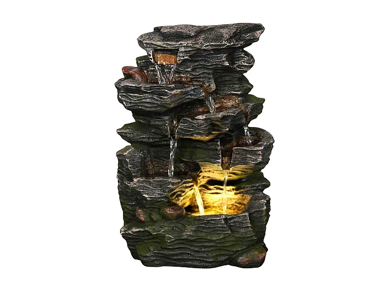 Fontaine en polyrésine l'Aveyron 23.5 x 18 x 35.5 cm