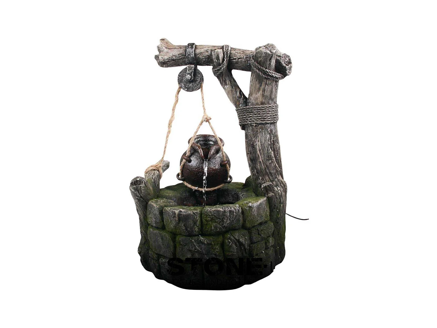 Fontaine en polyrésine La Garonne 38 x 29 x 56 cm