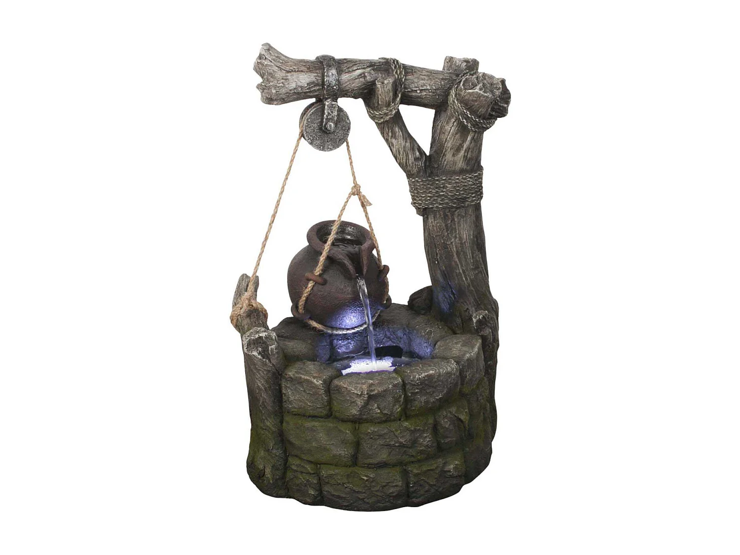 Fontaine en polyrésine La Garonne 38 x 29 x 56 cm